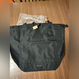 Victoria’s Secret pink tote bag and backpack